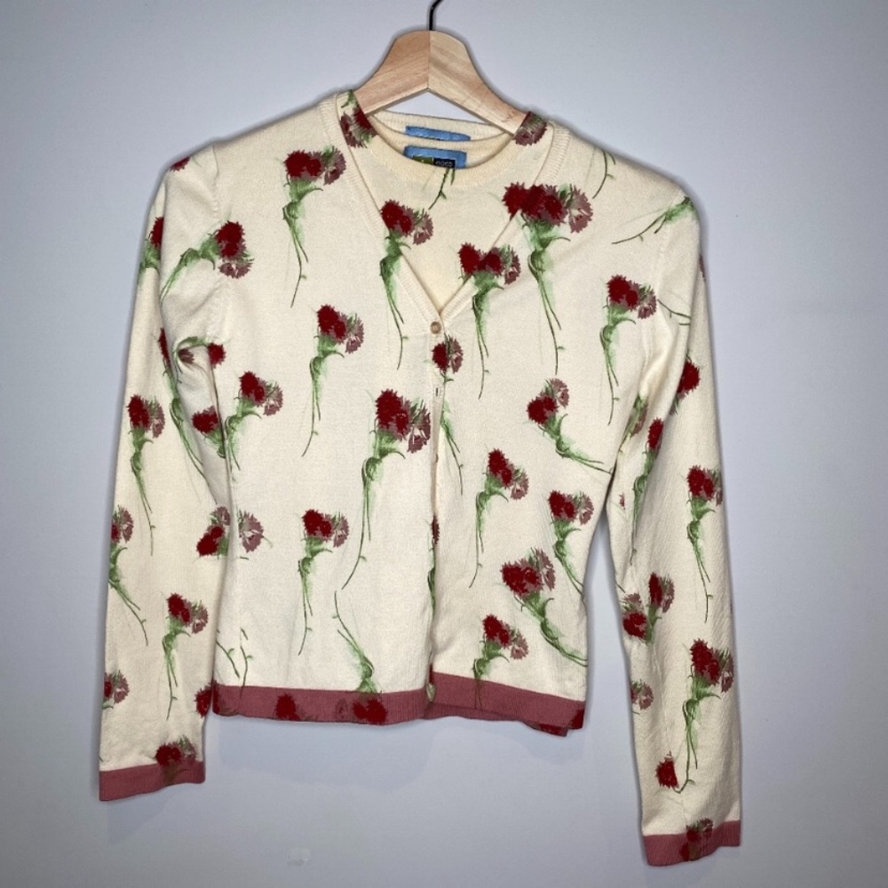 RARE Vintage ‘Good & Better’ Floral Cardigan Set